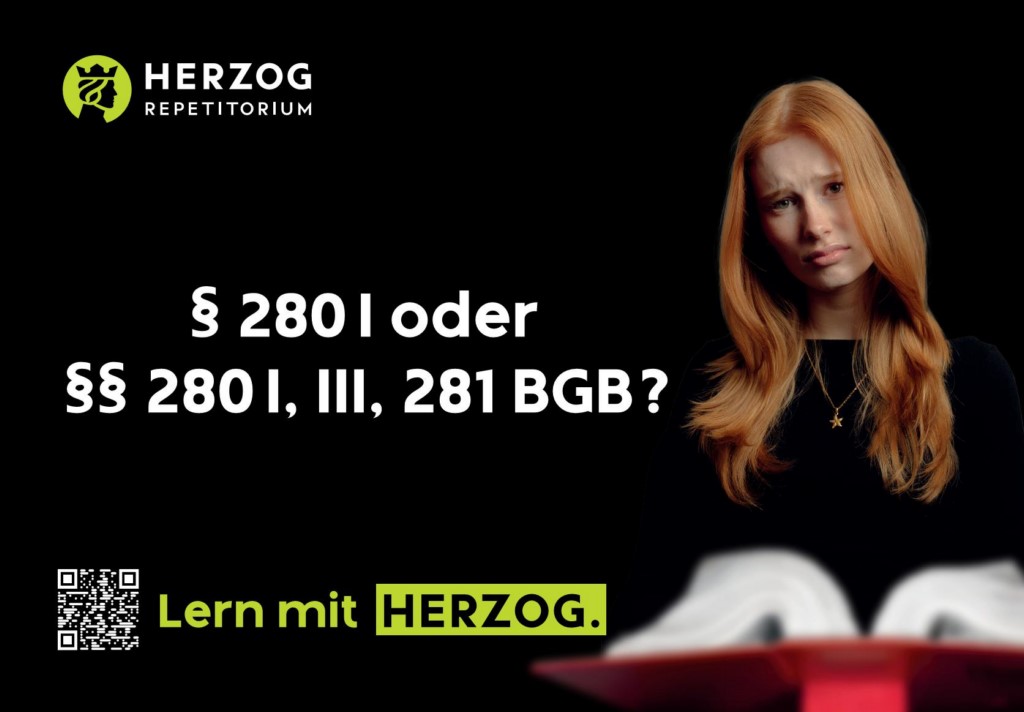 Plakatmotiv für ein Jura-Repetitorium mit einem Fokus auf Paragraphen des BGB