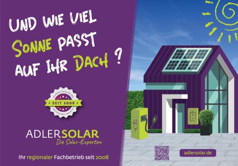 plakat-verkauft.de_solar-adlersolar Plakatmotiv von ADLERSOLAR mit Thema Solaranlagen